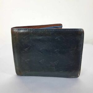 Vintage Fossil Leather Card Wallet